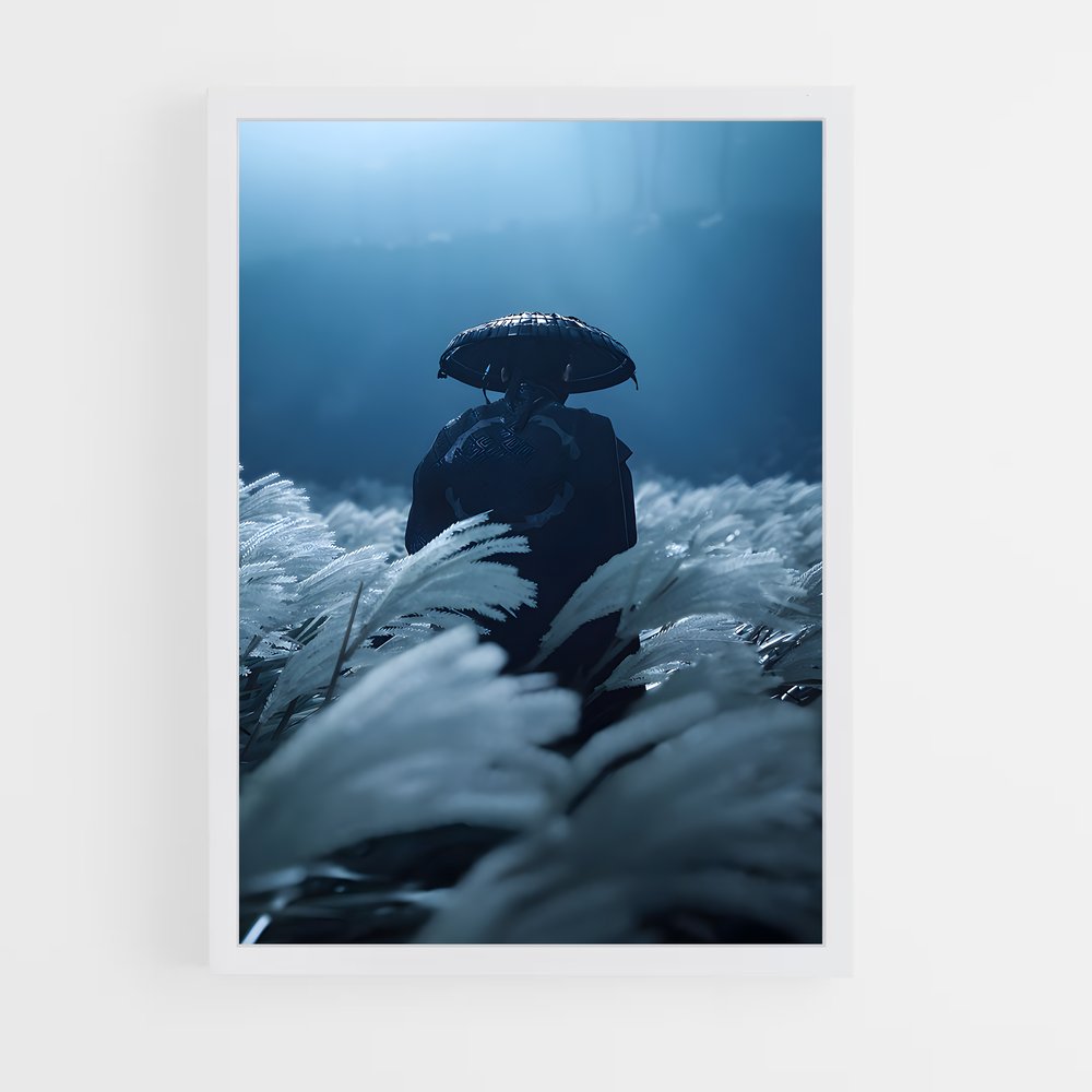 Poster Plumes de Tsushima – affiche Ghost of tsushima (vue 3)